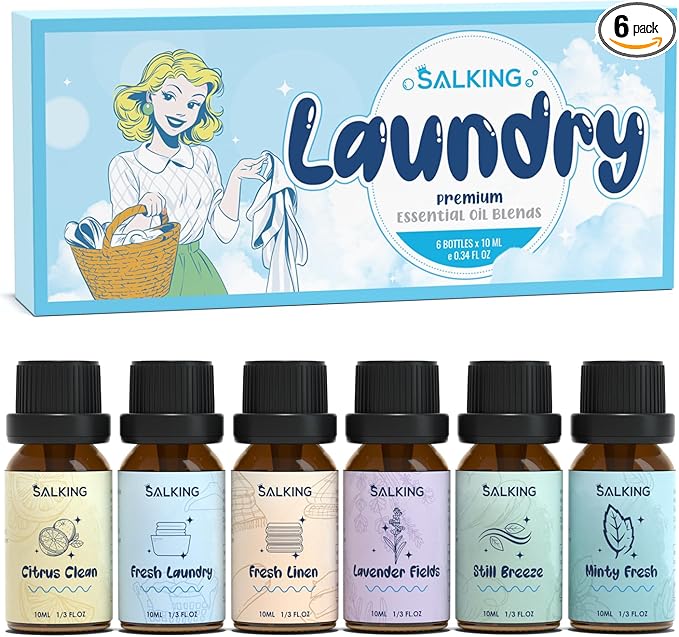 SALKING Laundry Fragrance Oils, Premium Essential Oil by SALKING