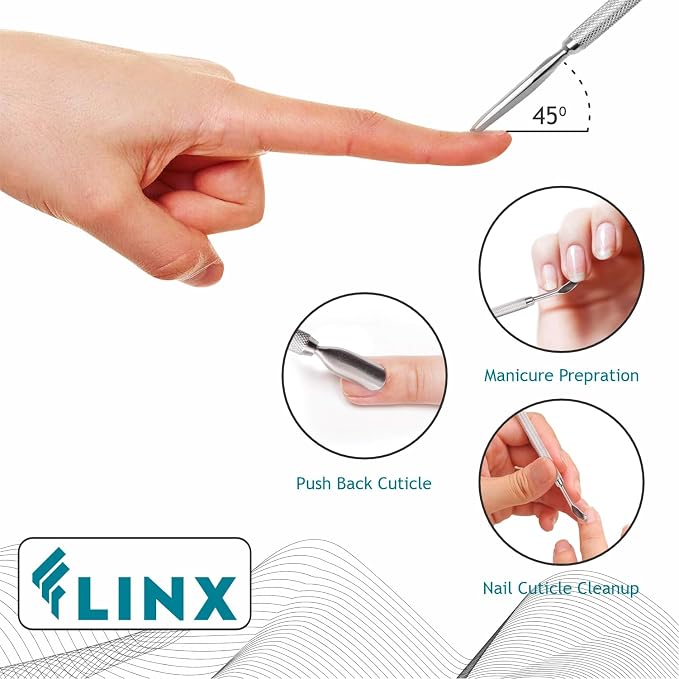FLINX Nail Cuticle Pushers Tool - Image 3
