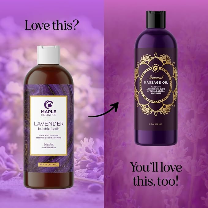 Premium Lavender Bubble Bath for Women - Image 5
