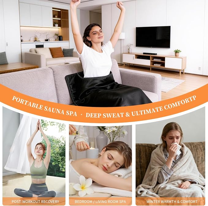 Portable Infrared Sauna Blanket, Sauna Bag - Image 5