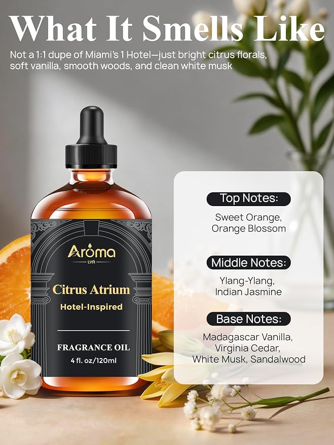 Citrus Atrium — A Hotel-Inspired Diffuser Oil, Inspired by The 1 Hotel Miami - Image 3