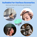 Electric Scalp Massager for Men Women, Handheld Cat Dog Pet Head Massager - Image 5