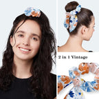 Scrub Caps Women Nursing Hats Floral Flowers - Image 5