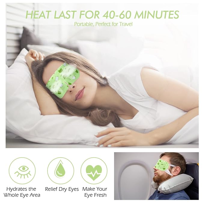 Jekeno Steam Eye Mask, 16 Packs Eye Masks - Image 2