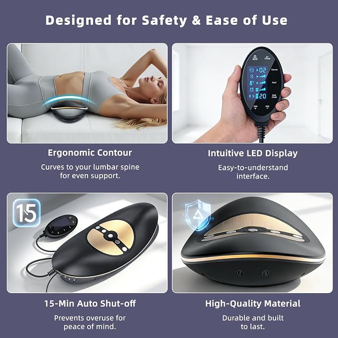 Zenopax 4-in-1 Electric Lumbar Traction Device - Image 7