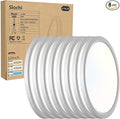 8PACK LED Flush Mount Ceiling Light Fixture, 3000K-4000K-6500K & 150W by CeilingLights