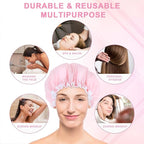 Reusable Shower Caps for Women - Image 7