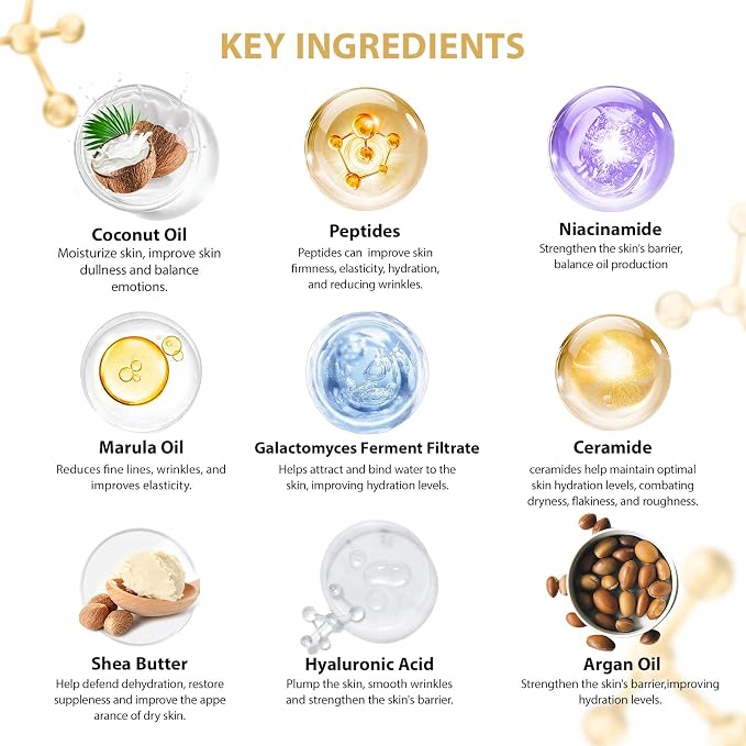 32 Pcs Mother's Day Gift for Mom, Honey & Almond Bath & Body Gift Basket for - Image 9