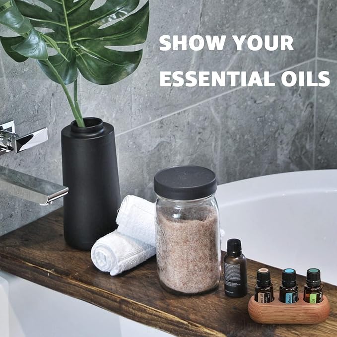 VolksRose Red Oak Essential Oil Organizer 5~20ml - Image 6