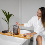 Bathtub Tray, Bath Tray for Tub, Bath Tub Tray Wood, Bath Caddy Tray for Bathtub - Image 7