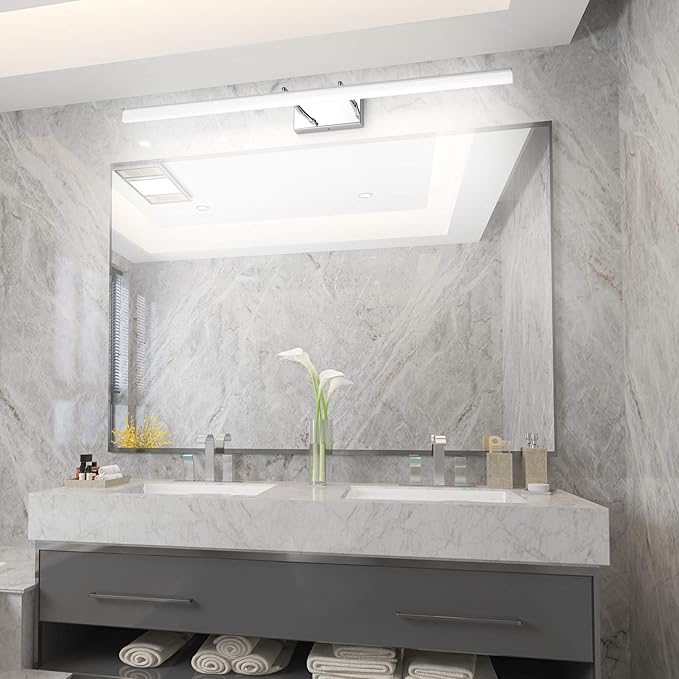 Aipsun 40 inch Modern LED Vanity Lights Adjustable Bathroom Light Fixtures Over - Image 4