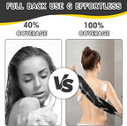 Sibba 3 Pcs Exfoliating Body Scrubber Bath Gloves Set Back Scrubber Shower - Image 5