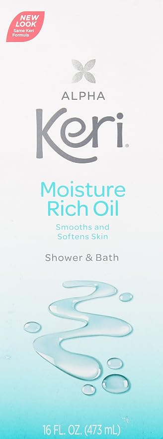 Alpha Keri Shower & Bath Moisture Rich Oil 16 oz - Image 2