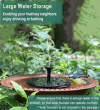 Garbuildman 28 inch Lightweight Birdbaths Antique Decoration Detachable - Image 6