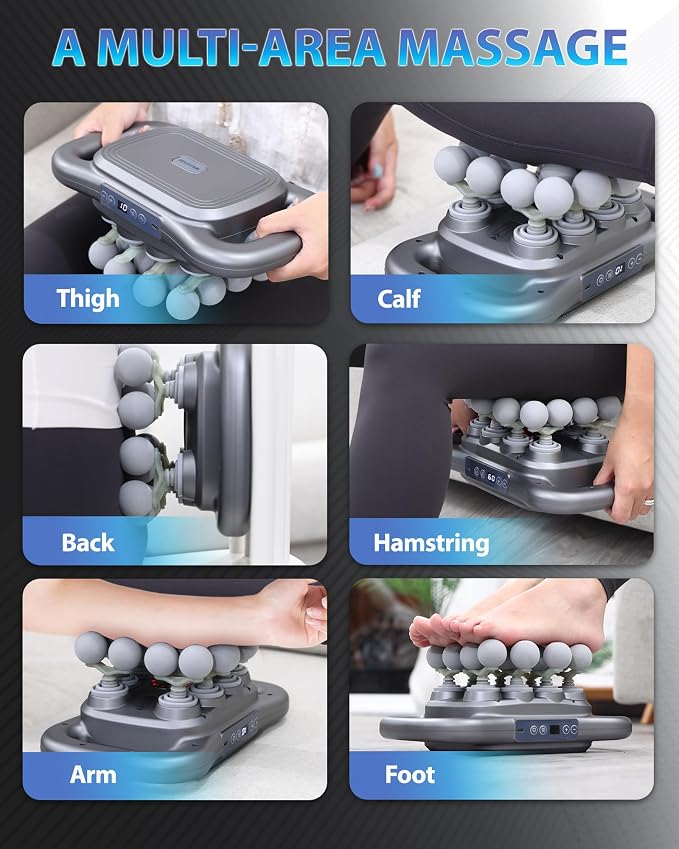 UFFAE 16-Head Massage Gun, Deep Tissue Percussion Massager - Image 6