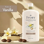 Ivory Hand & Body Lotion + Body Wash Bundle, Oatmilk Scent, 24hr Moisturizing & - Image 5