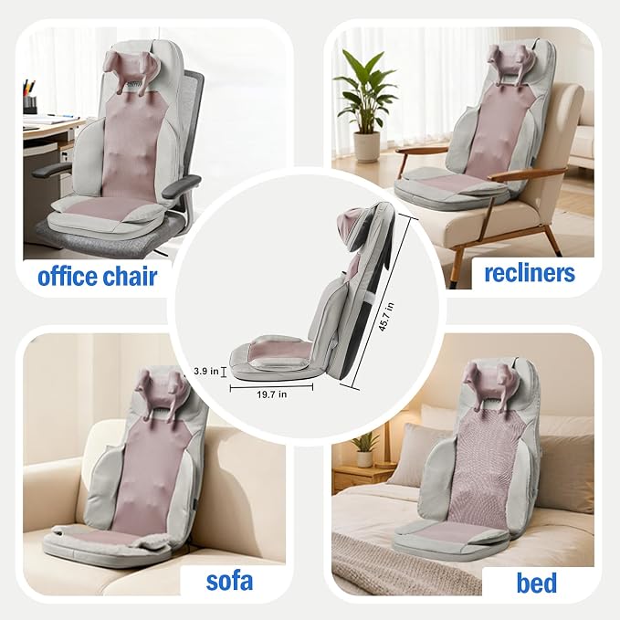 Shiatsu Massage Cushion for Neck and Back - Image 7