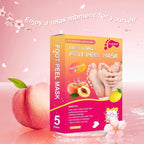 Foot Peeling Mask Exfoliant for Peeling Off Calluses, Natural Exfoliator for - Image 2