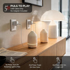 Essential Oil Diffuser, 100ml Aromatherapy Diffuser, Mini Ultrasonic Diffuser - Image 3
