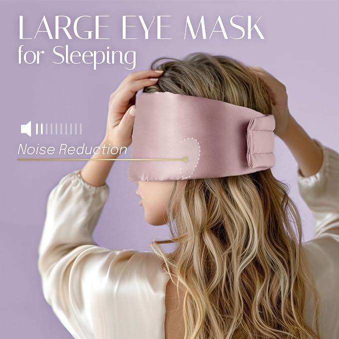 Silk Sleep Mask Soft Pressureless: 100% Mulberry Silk - Image 6