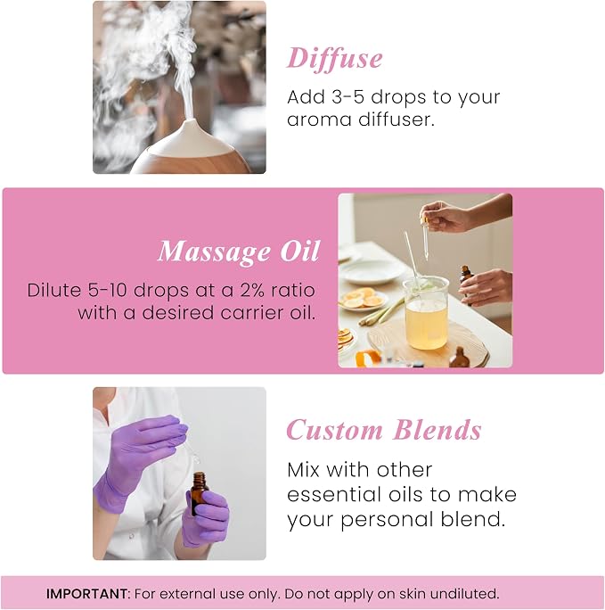 Handcraft Blends Geranium Essential Oil – 1 Fl Oz – 100% Pure and Natural – - Image 6