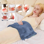 SAROO Heating Pad for Back Pain Relief, Massaging Weighted Heating Pads for Neck - Image 4