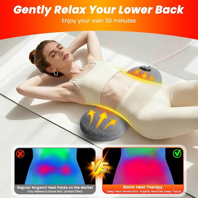 3-in-1 Electric Lumbar Support Pillow - Image 3