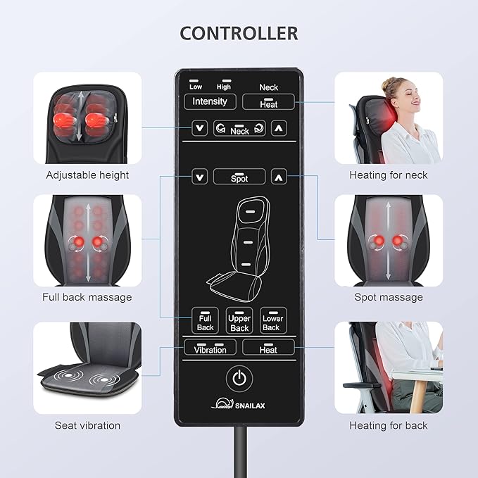 Snailax Shiatsu Back Massager - Image 6