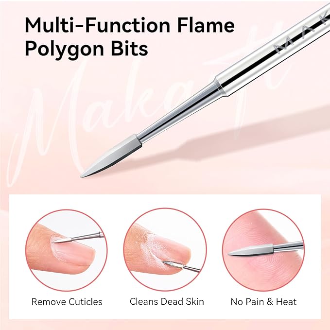 Makartt Flame Cuticle Nail Drill Bit - Image 6