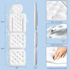 Luxury Bath Cushion, Full Body Bathtub Pillow - Image 6