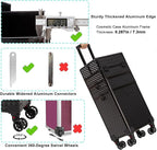 3 in 1 Rolling Makeup Train Case Professional Large Cosmetic Trolley - Image 9