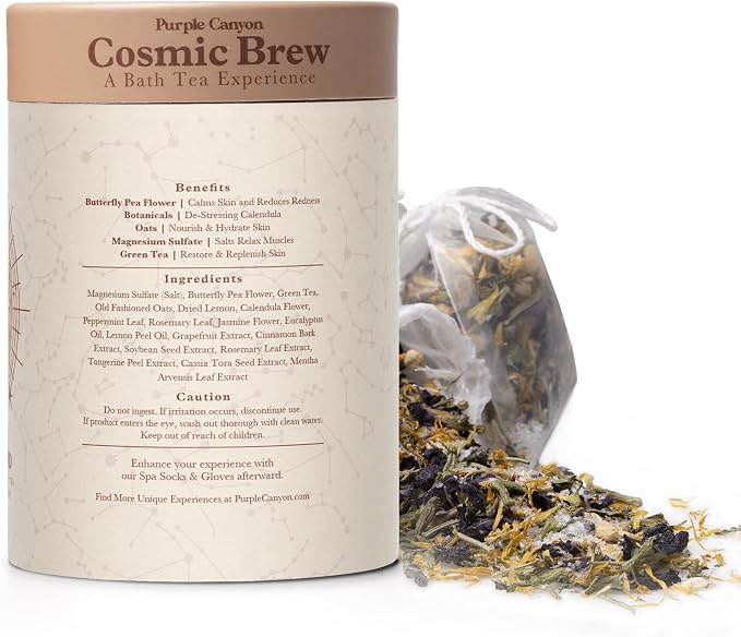 Solar Blend Bath Tea by Purple Canyon | 3 Reviving Bath Soaks - Image 7