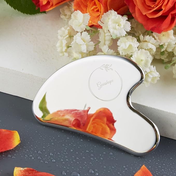 Stainless Steel Gua Sha Facial Tools | Guasha Tool - Image 6