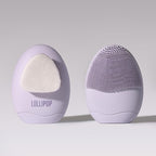 LOLLIPOP Dual-Sided Facial Cleansing Brush | Palm Size Silicone Face Exfoliator by Lollipop
