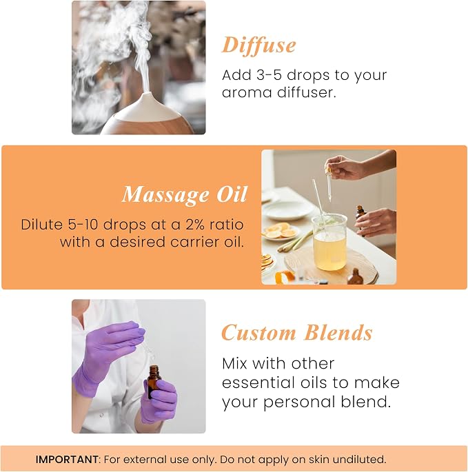 Handcraft Blends Orange Essential Oil – 1 Fl Oz – 100% Pure and Natural – - Image 6