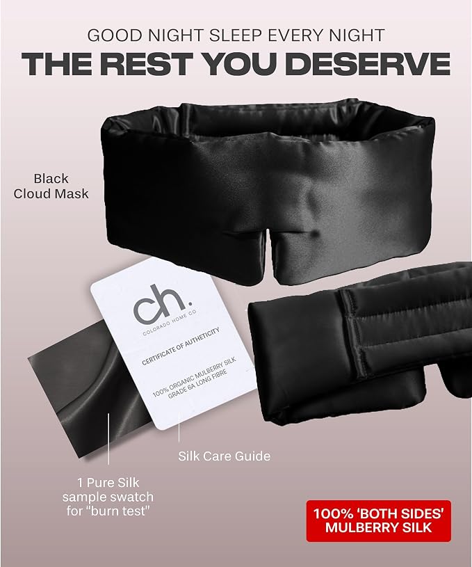 SUNDAYSILKS™ | Adjustable Silk Sleep Mask - Image 5
