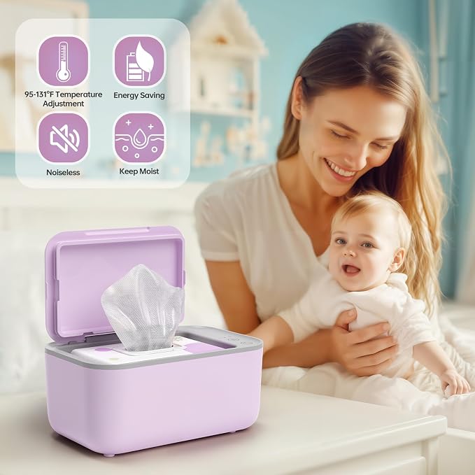 Chefhandy Wipe Warmer with Adjustable Temperature, Silent Heating & Large - Image 9