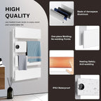 K&KALONZO Electric Towel Warmer, 18.35" W x 31" H Wall-Mounted Towel Heater - Image 5