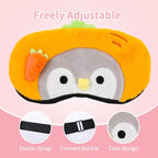 PERFECTSIGHT Sleep Eye Masks, Cute Sleep Eye Cover Lightweight Adjustable - Image 2