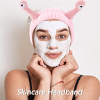 VELSCRUN Spa Headband, Makeup Face Wash Skincare Headbands, Stuff - Image 4