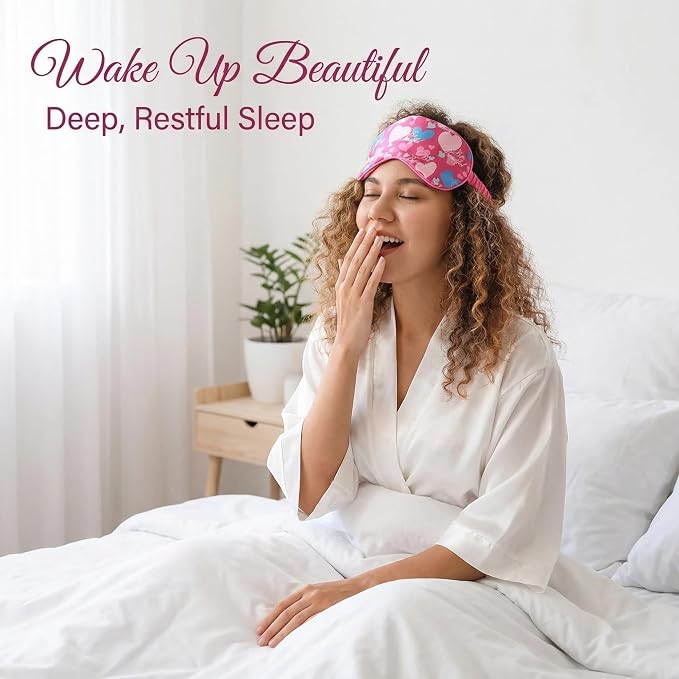 Luxury Sleep Mask – Soft, Lightweight & Ultra Comfort-Perfect - Image 3