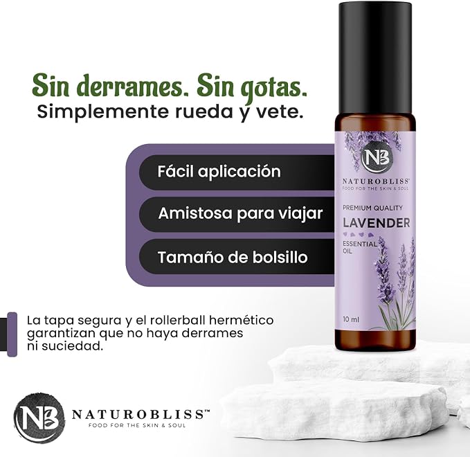 NaturoBliss Lavender Essential Oil Roll On, 10 ml - Image 7