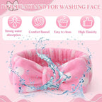 50 Pcs Pink Spa Headband Bulk Spa Sleepover Party Supplies - Image 5