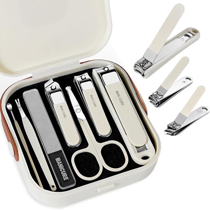 Nail Clipper Set for Men and Women, Stainless Steel Fingernail Clipper by Unknown