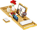 Premium Bathtub Tray Caddy by Banlilu