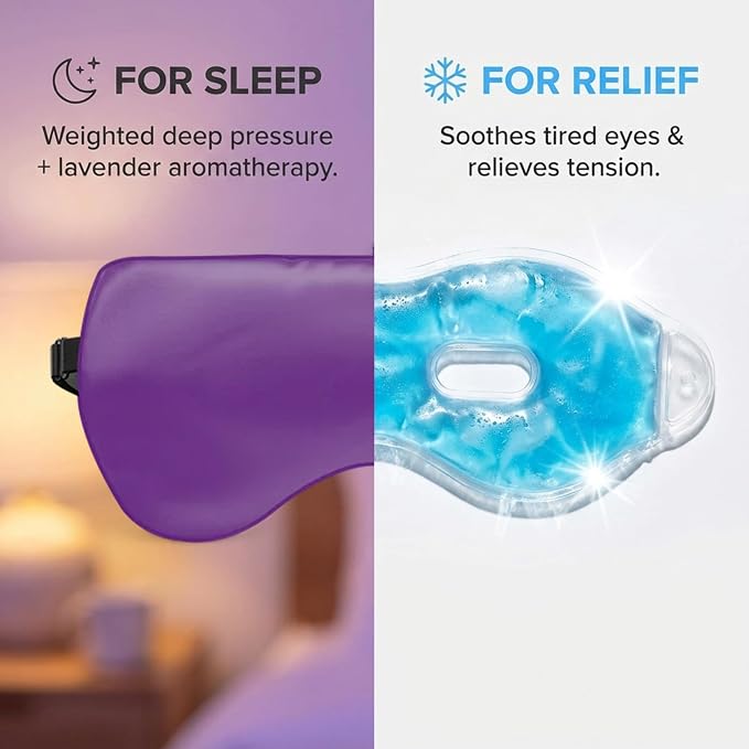ASUTRA Silk Eye Pillow for Sleep, Weighted Eye Mask, Meditation & Light - Image 5
