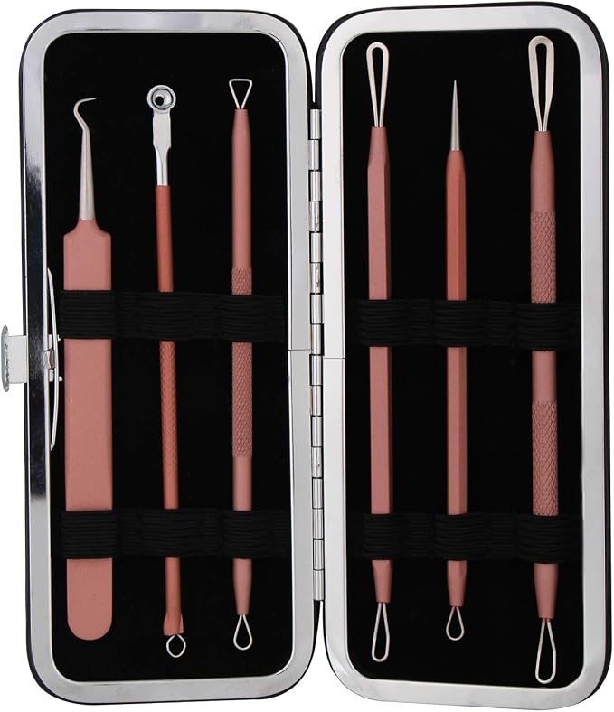 JPNK Blackhead Remover Tool Comedones Extractor Acne Removal Kit - Image 6