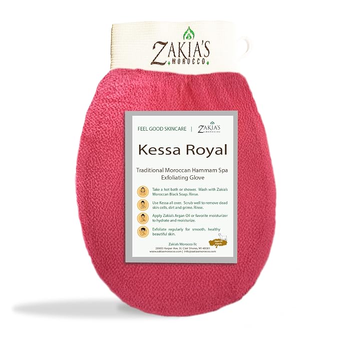 Original Kessa Exfoliating Glove by ZakiasMorocco