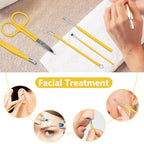Teamkio 18pcs Manicure Set Pedicure Nail Clippers Set Travel Hygiene Kit - Image 3