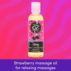 Lovehoney Cherry Massage Oil - Image 2